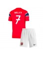 Detské Futbalové oblečenie Nórsko Alexander Sorloth #7 MS 2026 Krátky Rukáv - Domáci (+ trenírky) Detské Futbalové oblečenie Nórsko Alexander Sorloth #7 MS 2026 Krátky Rukáv - Domáci (+ trenírky)